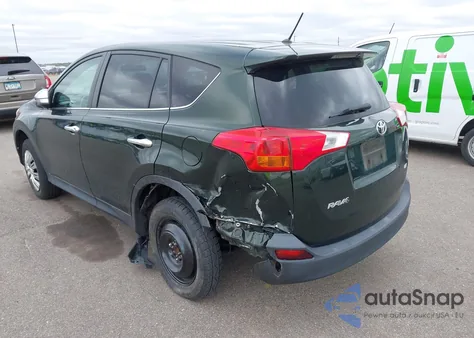 2013 Toyota Rav4 Le из США, поврежденный, VIN 2T3ZFREV9DW011708